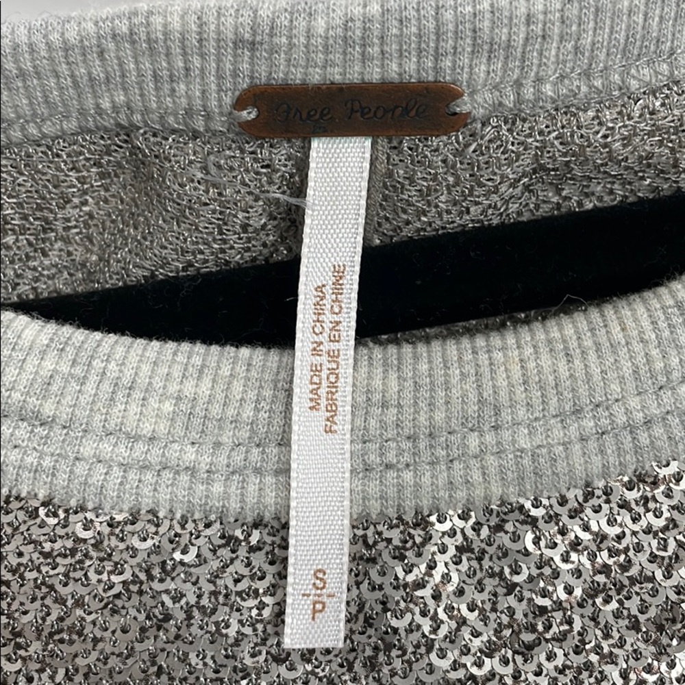 Free people sequined top image 3